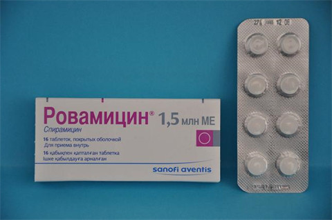 ровамицин 1,5 млн ме n16 табл фото
