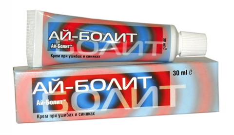 ай-болит крем 30мл при ушибах и синяках фото