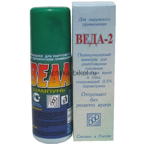 веда 2 (шампунь педикул ), 100 мл фото