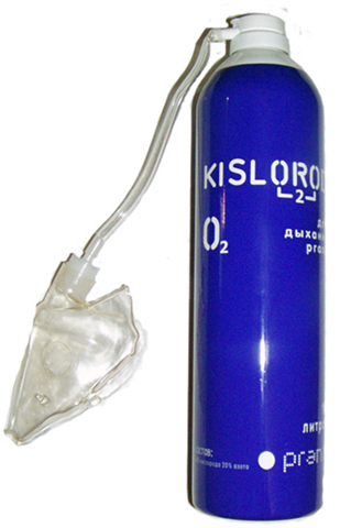 кислород смесь для дыхания 80% 8 л с маской фото