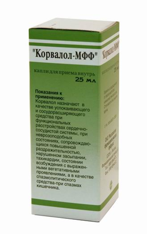 корвалол-мфф капли для внутр примен 15мл фото
