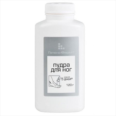 5 дней пудра для ног 120г фото