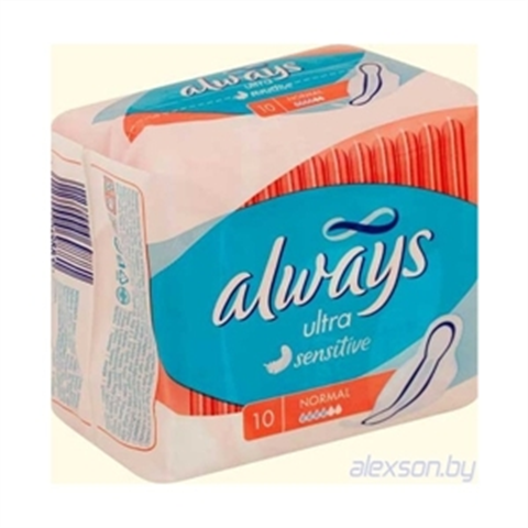 олвейз прокладки, n10 ультра нормал плюс сенсетив фото
