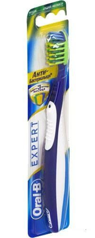орал-би щетка зубная про-эксперт антибактер 40 средняя фото