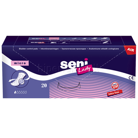 сени леди микро прокладки урологические n20 фото