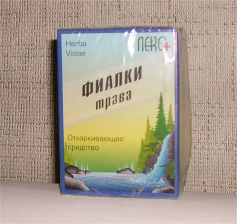 фиалки трава пач 50г фото