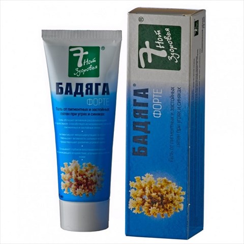 7 нот здоровья бадяга форте гель 75мл от синяков и ушибов фото