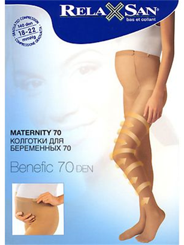 колготки релаксан 70 den 12 - 17 мм рт ст размер 4 бежевые фото