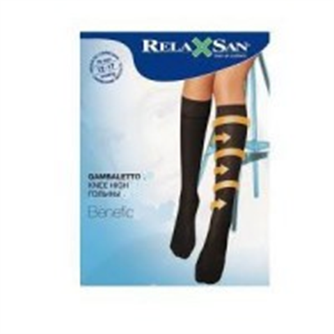 гольфы релаксан 70 den 12 - 17 мм рт ст размер 4 чёрные фото