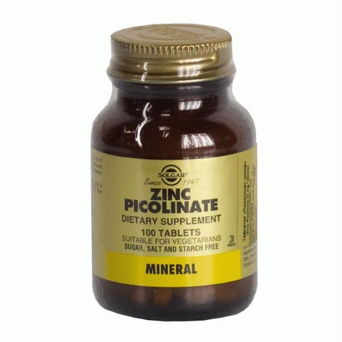 солгар пиколинат цинка n100 табл фото