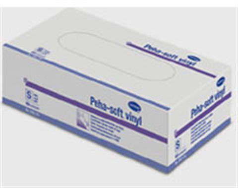 перчатки peha-soft р s n100 н/стер винил фото