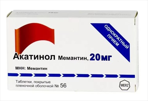 акатинол мемантин таб ппо 20мг n56 фото