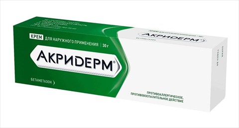 акридерм крем 30г фото