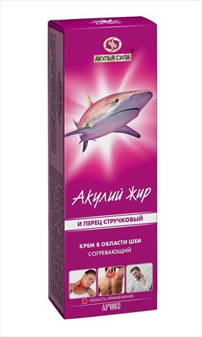 акулий жир акулья сила крем для шеи 75мл стручковый перец фото
