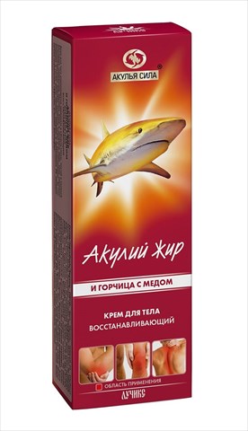 акулий жир акулья сила крем для суст 75мл мед и горчица фото