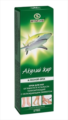 акулий жир акулья сила крем для ног 75мл лесной орех фото