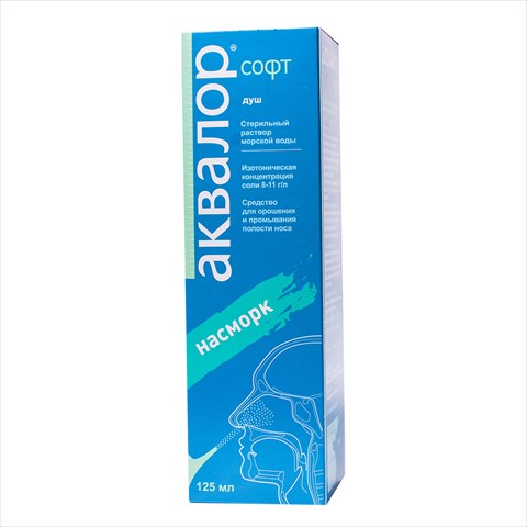 аквалор софт спрей назальный 125 мл фото