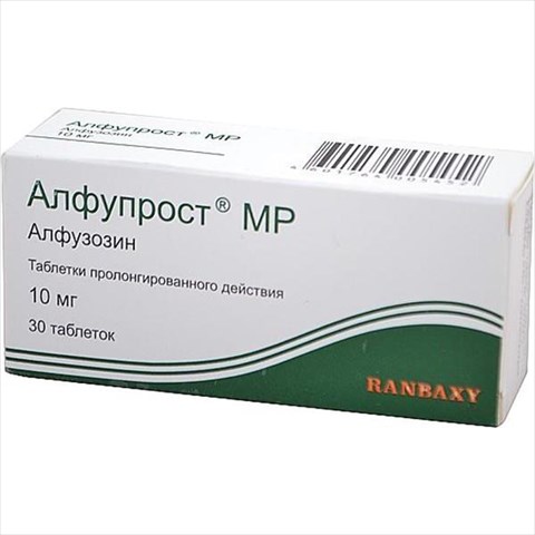алфупрост мр таб пролонг 10мг n30 фото