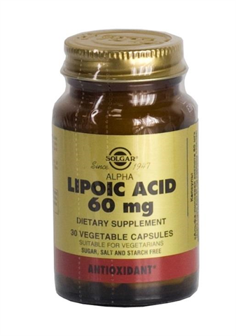 солгар альфа-липоевая кислота n30 капс фото