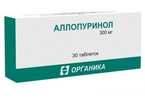 аллопуринол-органика таб 300мг n30 фото