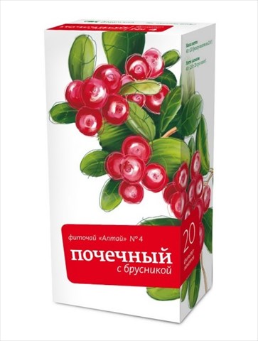 фиточай алтай n4 почечный 2г n20 брусника фото