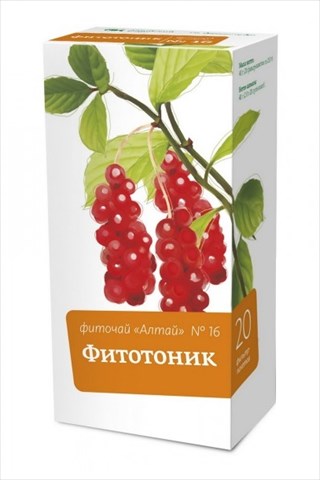 фиточай алтай n16 фитотоник 2г n20 лимонник фото