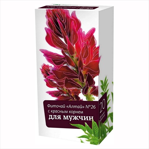 фиточай алтай n26 красный корень 2г n20 для мужчин фото