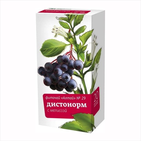 фиточай алтай дистонорм 2г n20 мелисса фото
