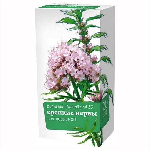 фиточай алтай n33 крепкие нервы 2г n20 валериана фото