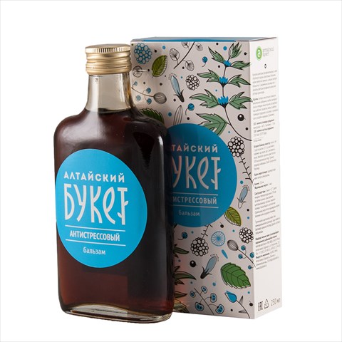 алтайский букет бальзам 250мл антистрессовый фото