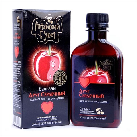 алтайский букет бальзам 200мл друг сердечный фото