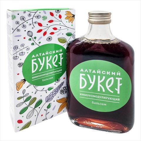 алтайский букет бальзам 250мл иммуномоделирующий фото