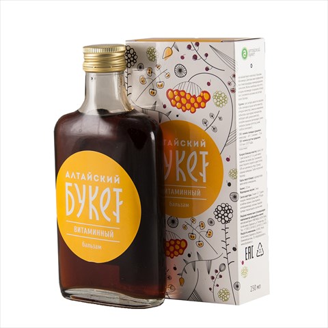 алтайский букет бальзам 250мл витаминный фото