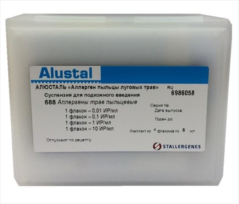 алюсталь аллерген луговых трав суспензия подкожная набор 5 мл n4 фл начальный курс фото