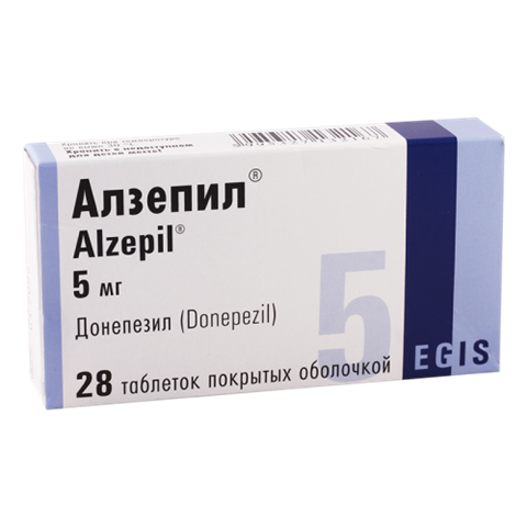 алзепил таб по 5мг n28 фото