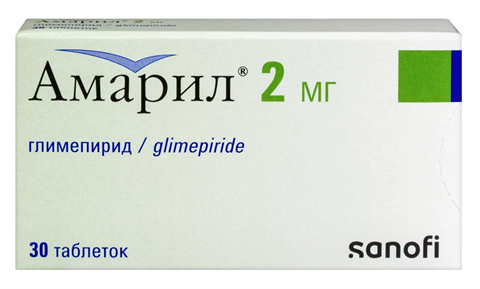 амарил 2 мг n30 табл фото