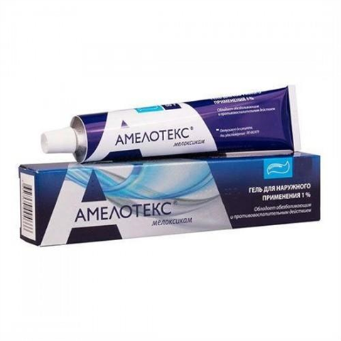 амелотекс гель для наружн примен 1% туб 50г фото
