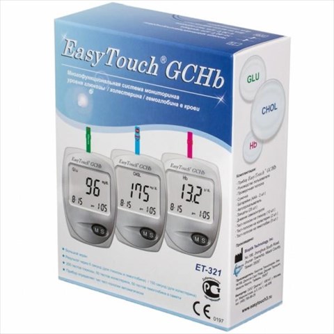 анализатор крови easy touch глюкоза,холестерин,гемоглобин фото