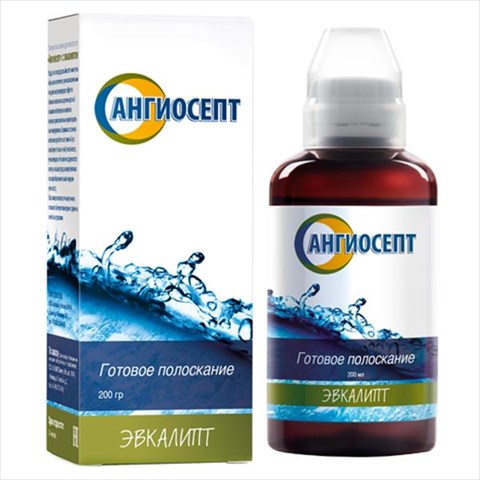 ангиосепт р-р для полоск 200мл эвкалипт фото