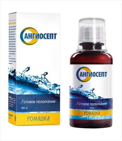 ангиосепт р-р для полоск 200мл ромашка фото
