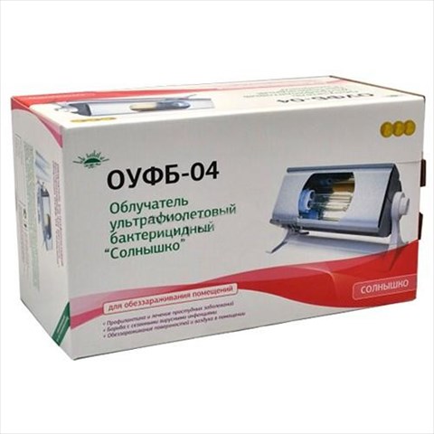 облучатель солнышко ультрафиолетовый кварц оуфб-04 фото
