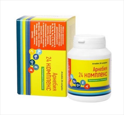 арнебия 24 комплекс n100 табл фото