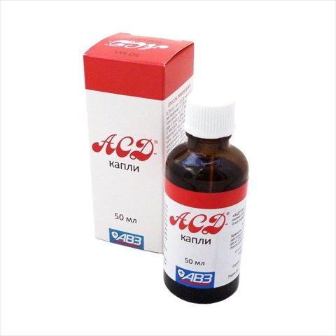 асд капли 50мл фото