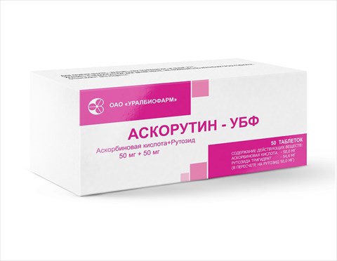 аскорутин-убф таб 50мг плюс 50мг n50 фото