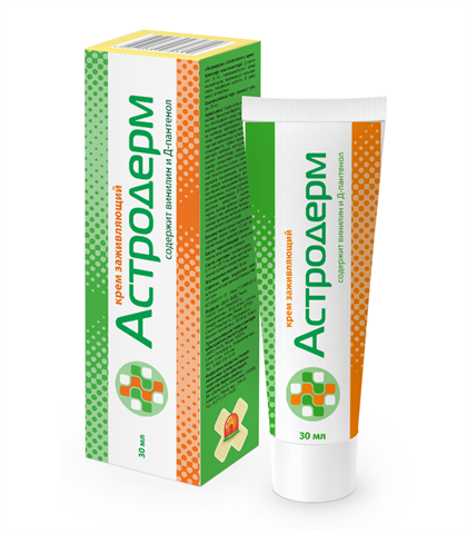 астродерм крем для тела заживляющий 30мл фото