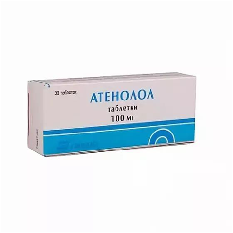 атенолол 100 мг n30 табл фото