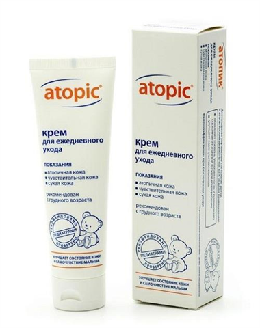 атопик крем для ежед ухода 100мл фото