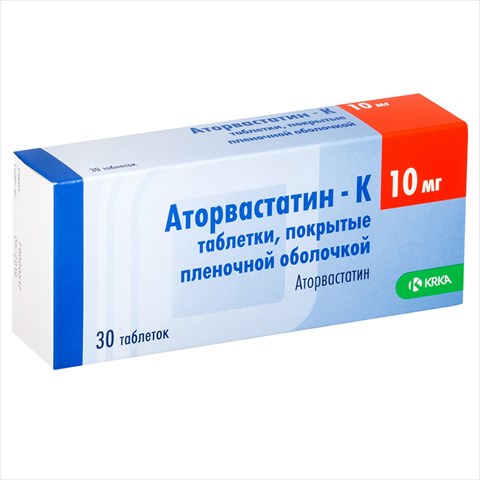 аторвастатин-к таб ппо 10мг n30 фото