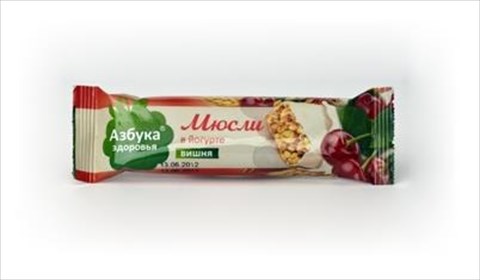 азбука здоровья мюсли батончик вишня в йогурте 30 г  фото