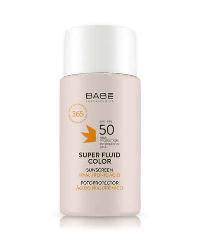 бабе суперфлюид для лица тонирующий 50мл spf50 фото